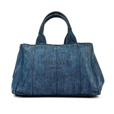 Borsa tote PRADA Canapa denim