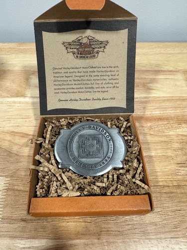 Fibbia cintura harley davidson - cintura,