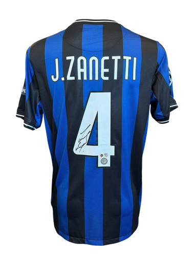 Javier zanetti signed - zanetti, inter