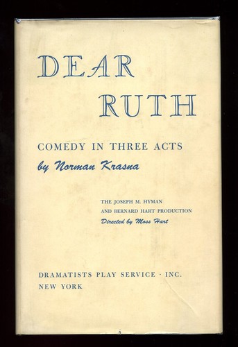 Norman krasna dear ruth - norman, 1st