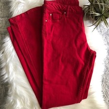Jeans Cache Red Barely Bootcut