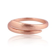 Anello Fascia Placcato Oro