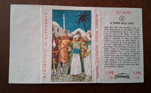 Figurina incarto ferrero - incarto, n.8