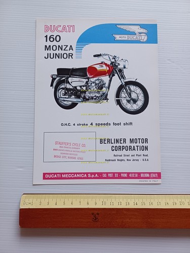 Ducati 160 monza junior 1966 - 160,