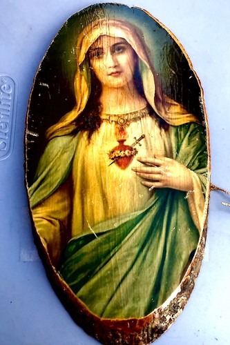Vintage sacro cuore maria - vintage,