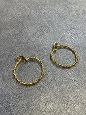 Orecchini creoli bambù