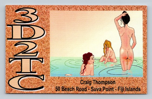 Ham radio qsl 3d2tc isole - 3d2tc, fiji