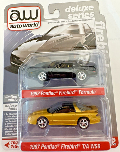 Auto world firebird pack - firebird, 2-pack
