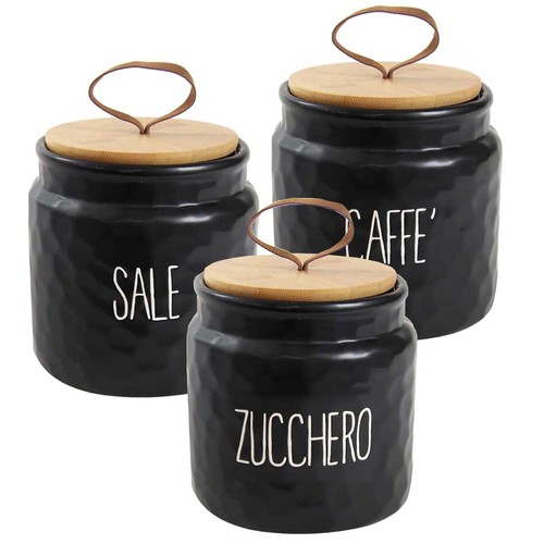 Set barattoli ceramica - barattoli,