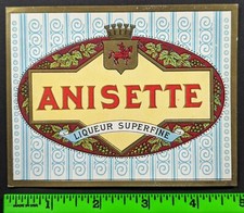 Vintage Anisette Liquor