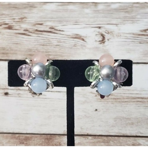 Vintage clip earrings - clip,