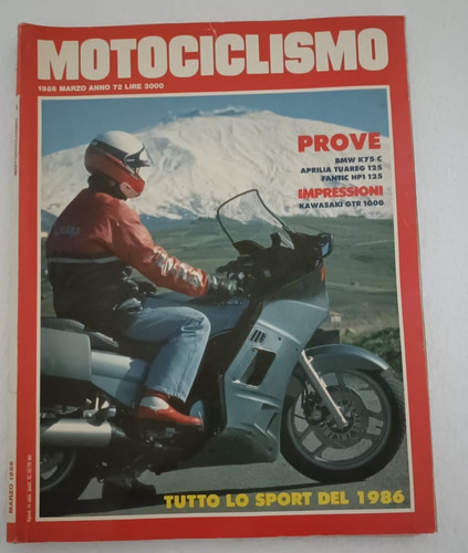 Motociclismo 1986 bmw - motociclismo,