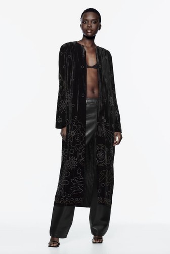 Kimono zara velluto - kimono,