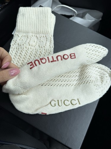 Calze gucci panna taglia - 🧦,
