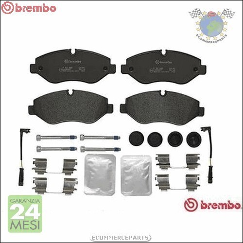 Kit pastiglie freno brembo - kit, ant