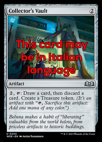 Mtg collector vault - collector's, exc