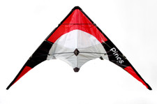 Aquilone acrobatico cm 115x50 Typhoon tessuto fibra di vetro ,per principianti