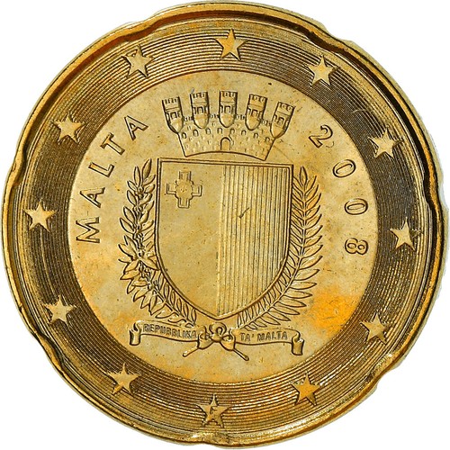 381917 malta 20 centesimi - malta,,