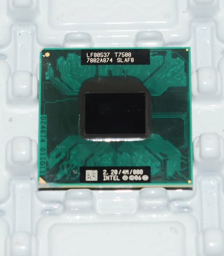 Intel core duo t7500 cpu - core, 2,2