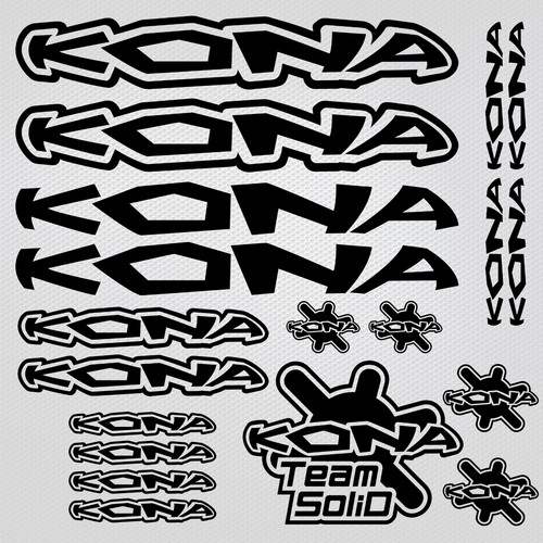 Kona adesivi bici telaio - bici,