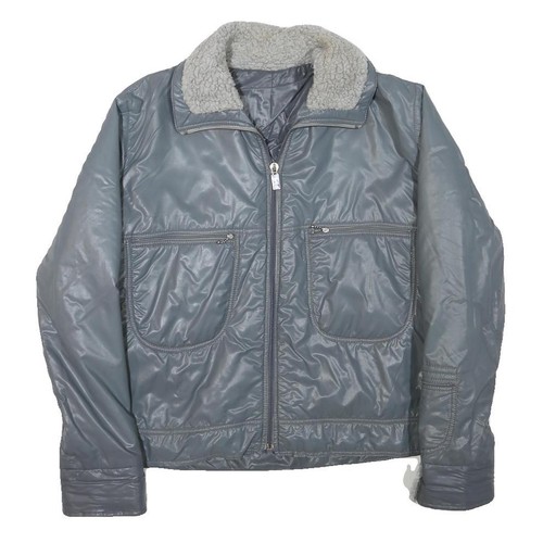 Giacca zip donna grigia - giacca,