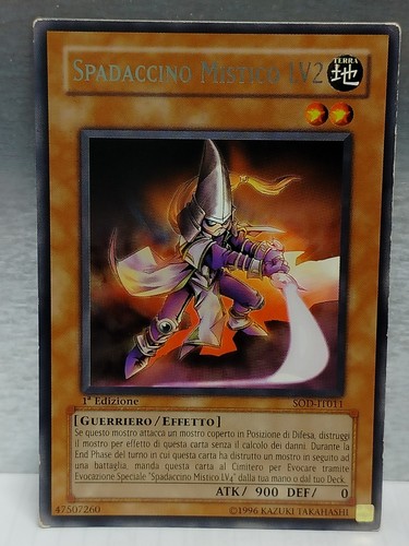Spadaccino mistico lv2 - lv2, exc