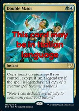 MTG DOUBLE MAJOR EXC - DOPPIA SPECIALIZZAZIONE - STX - MAGIC