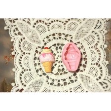 stampo in gomma siliconica per fimo cernit gatto 5.7 X 1.8 cm