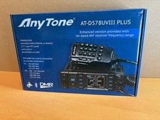 AnyTone AT-D578UVIII Plus BT ricetrasmettitore radio mobile GPS DMR digitale analogico