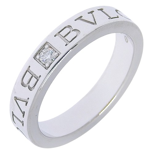 Anello logo bvlgari k18 - anello, oro