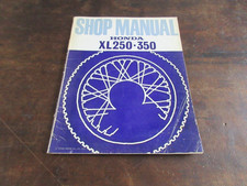 Honda XL250 XL350 Shop Repair