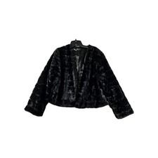 Giacca donna nera pelliccia