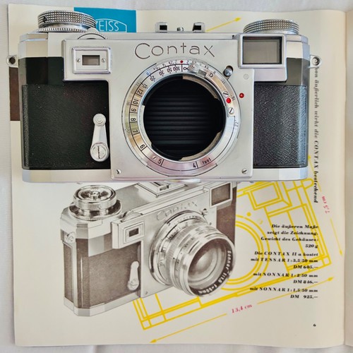 Zeiss ikon contax - iia,, cassa