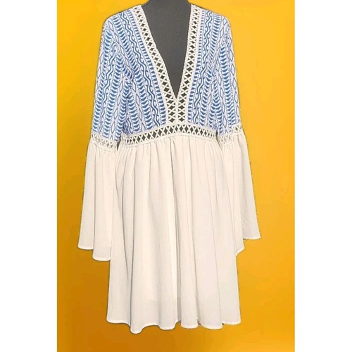 Abito nuovo blu bianco - abito,