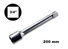 PROLUNGA PER CHIAVI A BUSSOLA DA 3/4 LUNGHEZZA 200 mm IN ACCIAIO CHROME VANADIUM