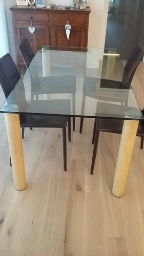 Tavolo cristallo 160x90 - tavolo, cm
