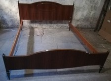 Letto Matrimoniale Epoca 1950 Vintage Antico