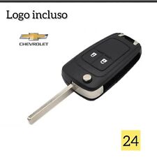 guscio chiave cover telecomando compatibile per chevrolet cruze aveo 2 tasti