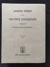 NAPOLI - Archivio storico per le province napoletane, anno nono, Forni editore 