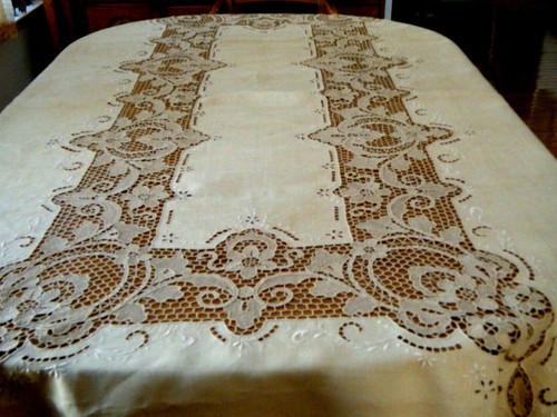Italian point venise linen - italian,
