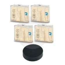 ROWENTA 4 Cartucce Anticalcare + Filtro Spugna Scopa Vapore Clean & Steam Multi