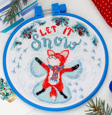 Kit punto croce contato angelo