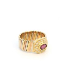 Anello donna, anello tricolore