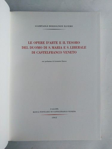 Bordignon favero le opere - favero,