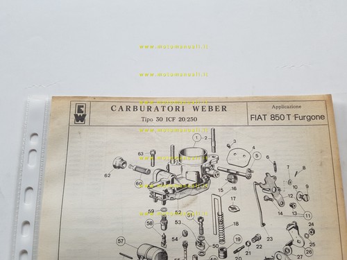 Weber carburatore icf - weber,