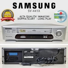 VIDEOREGISTRATORE VHS SAMSUNG