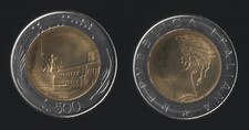 500 LIRE 1983 QUIRINALE -