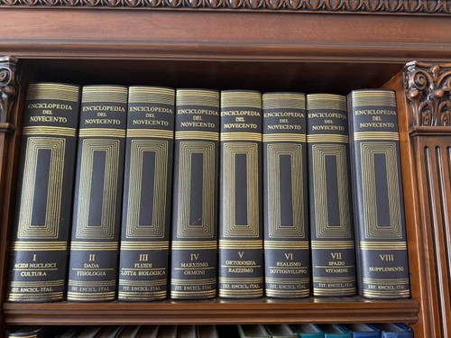 Enciclopedia del novecento - enciclopedia,