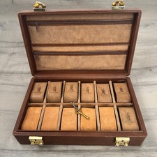 Scatola Porta Orologi 12 posti Sir Rondo's con chiave