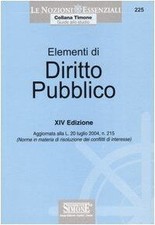 Elementi diritto pubblico - elementi,